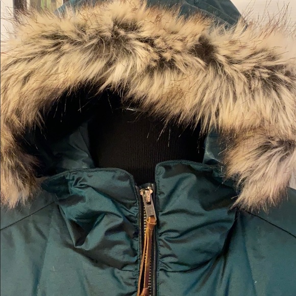 Iridescent green down jacket Eddie Bauer - Picture 5 of 16